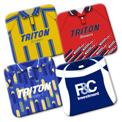 Birmingham Retro Kit Coasters 4 Pack