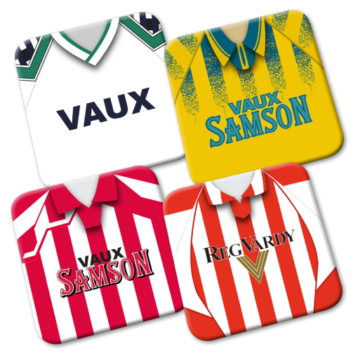 Sunderland Retro Kit Coasters 4 Pack