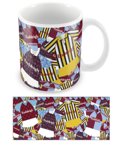 Burnley Retro Classic Kit Mug Mash