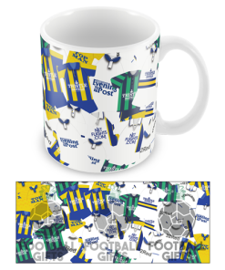 Leeds Utd Retro Classic Kit Mug Mash