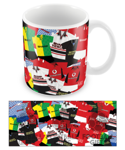 Man Utd Retro Classic Kit Mug Mash