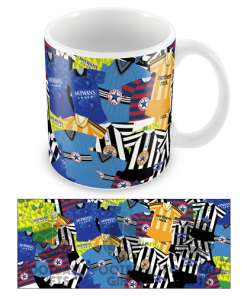 Newcastle Utd Retro Classic Kit Mug Mash