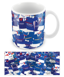 Rangers Retro Classic Kit Mug Mash