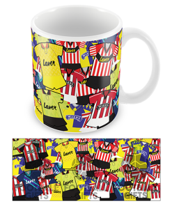 Sheffield Utd Retro Classic Kit Mug Mash
