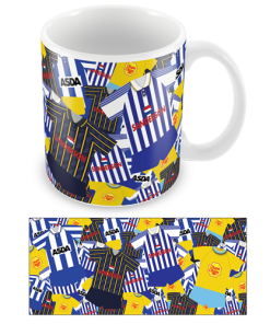 Sheffield Wednesday Retro Classic Kit Mug Mash