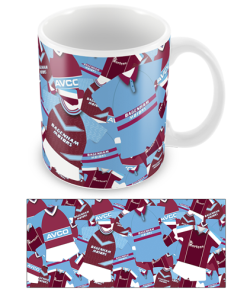 West Ham Retro Classic Kit Mug Mash