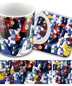 Blackburn Retro Classic Kit Mash Mug and Coaster Set