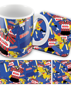 Cardiff Retro Classic Kit Mash Mug and Coaster Set