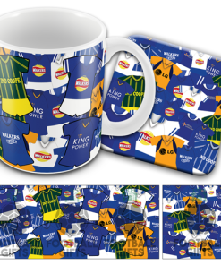 Leicester Retro Classic Kit Mash Mug and Coaster Set