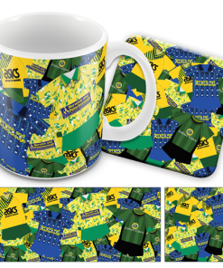Norwich Retro Classic Kit Mash Mug and Coaster Set