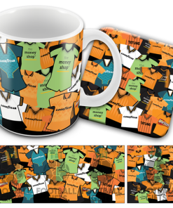 Wolves Retro Classic Kit Mash Mug and Coaster Set