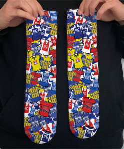Birmingham Retro Classic Kit Mash Socks