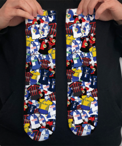 Blackburn Retro Classic Kit Mash Socks