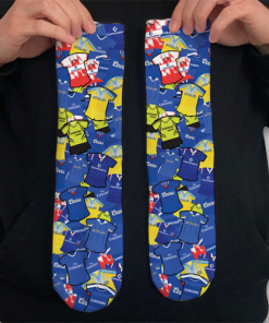 Chelsea Retro Classic Kit Mash Socks