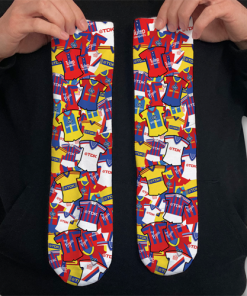 Crystal Palace Retro Classic Kit Mash Socks