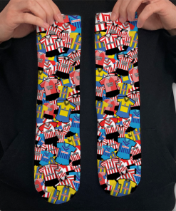 Southampton Retro Classic Kit Mash Socks