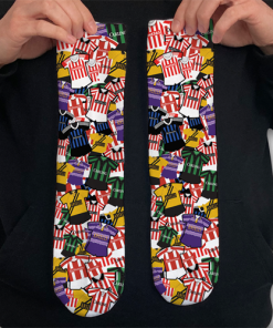 Stoke Retro Classic Kit Mash Socks