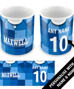 Derby Away 1988 Personalised Retro Kit Mug