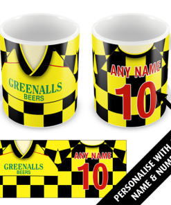 Huddersfield Away 1998 Personalised Retro Kit Mug