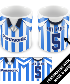 Huddersfield Home 1997 Personalised Retro Kit Mug