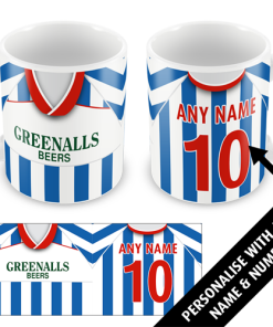 Huddersfield Home 1998 Personalised Retro Kit Mug