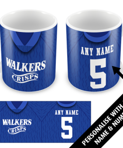 Leicester Home 1993 Personalised Retro Kit Mug