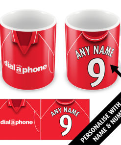 Middlesbrough Home 2003 Personalised Retro Kit Mug