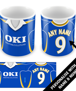 Portsmouth Home 2008 Personalised Retro Kit Mug