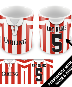Stoke Home 1994 Personalised Retro Kit Mug