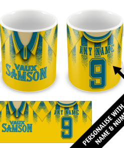 Sunderland Away 1996 Personalised Retro Kit Mug