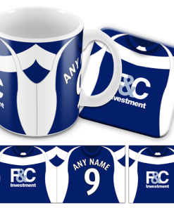 Birmingham Home 2011 Retro Kit Mug and Coaster Set