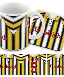 Burnley Away 1994 Retro Kit Mug and Coaster Set