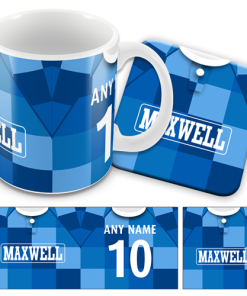 Derby Away 1988 Retro Kit Mug and Coaster Set