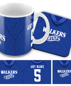 Leicester Home 1993 Retro Kit Mug and Coaster Set