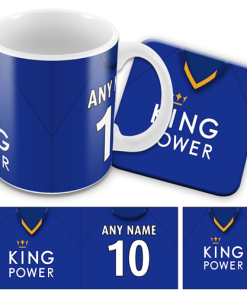 Leicester Home 2015 Retro Kit Mug and Coaster Set