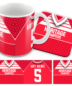 Middlesbrough Home 1988 Retro Kit Mug and Coaster Set