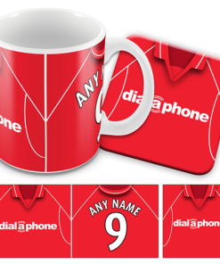 Middlesbrough Home 2003 Retro Kit Mug and Coaster Set