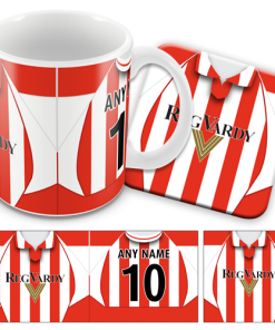 Sunderland Home 2002 Retro Kit Mug and Coaster Set