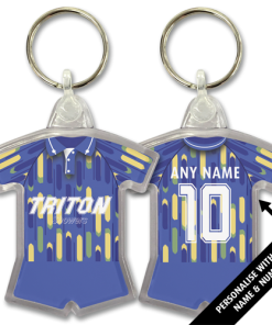 Birmingham Home 1992 Classic Kits Retro Shirt Keyring