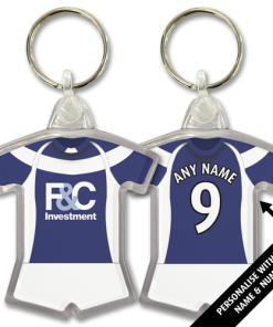 Birmingham Home 2011 Classic Kits Retro Shirt Keyring
