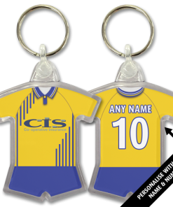 Blackburn Rovers Away 1998 Classic Kits Retro Shirt Keyring