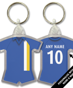 Cardiff Home 1976 Classic Kits Retro Shirt Keyring