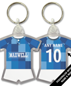 Derby Away 1988 Classic Kits Retro Shirt Keyring