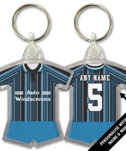 Derby Away 1993 Classic Kits Retro Shirt Keyring