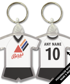 Derby Home 1984 Classic Kits Retro Shirt Keyring