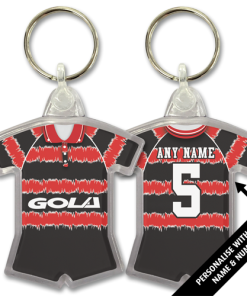 Huddersfield Away 1992 Classic Kits Retro Shirt Keyring