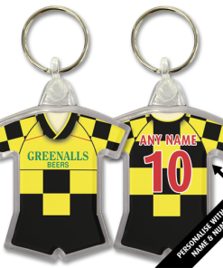 Huddersfield Away 1998 Classic Kits Retro Shirt Keyring