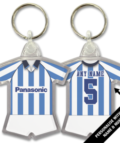 Huddersfield Home 1997 Classic Kits Retro Shirt Keyring