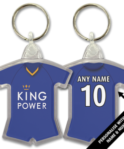 Leicester Home 2015 Classic Kits Retro Shirt Keyring
