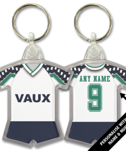 Sunderland Away 1991 Classic Kits Retro Shirt Keyring